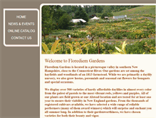 Tablet Screenshot of florediemgardens.com
